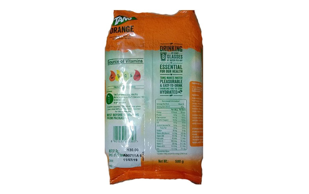 Tang Orange    Pack  500 grams